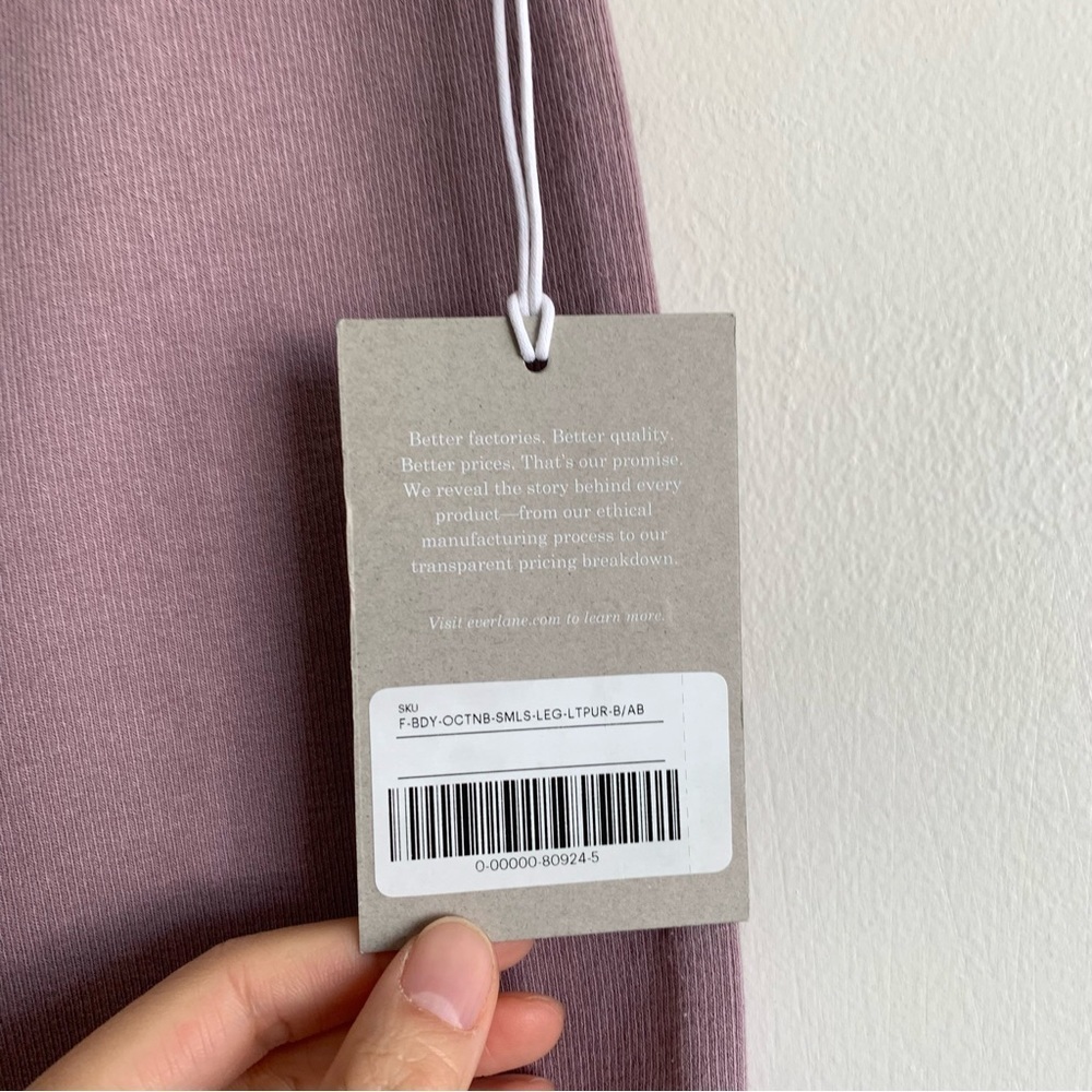 New Everlane The Seamless Legging in Dusty Lavender - Picture 2 of 9